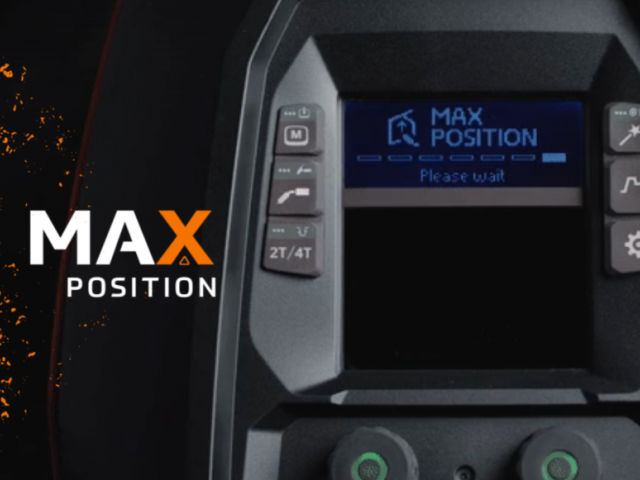 Kemppi - MAX POSITION funkcija