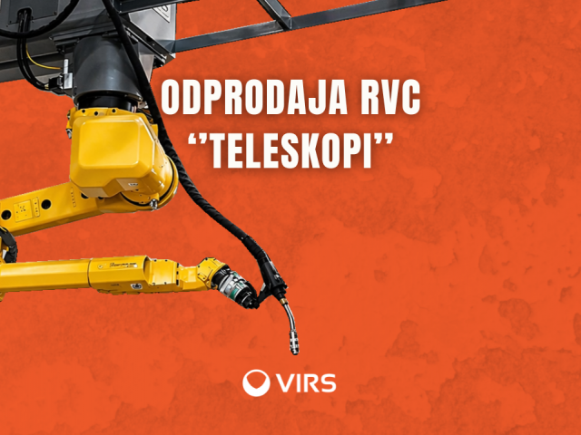 Odprodaja rabljene robotske varilne celice s Fanuc varilnim robotom