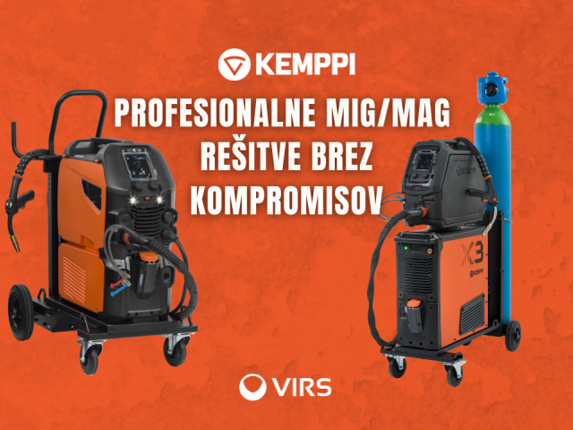 Kemppi akcija – profesionalne MIG/MAG rešitve brez kompromisov