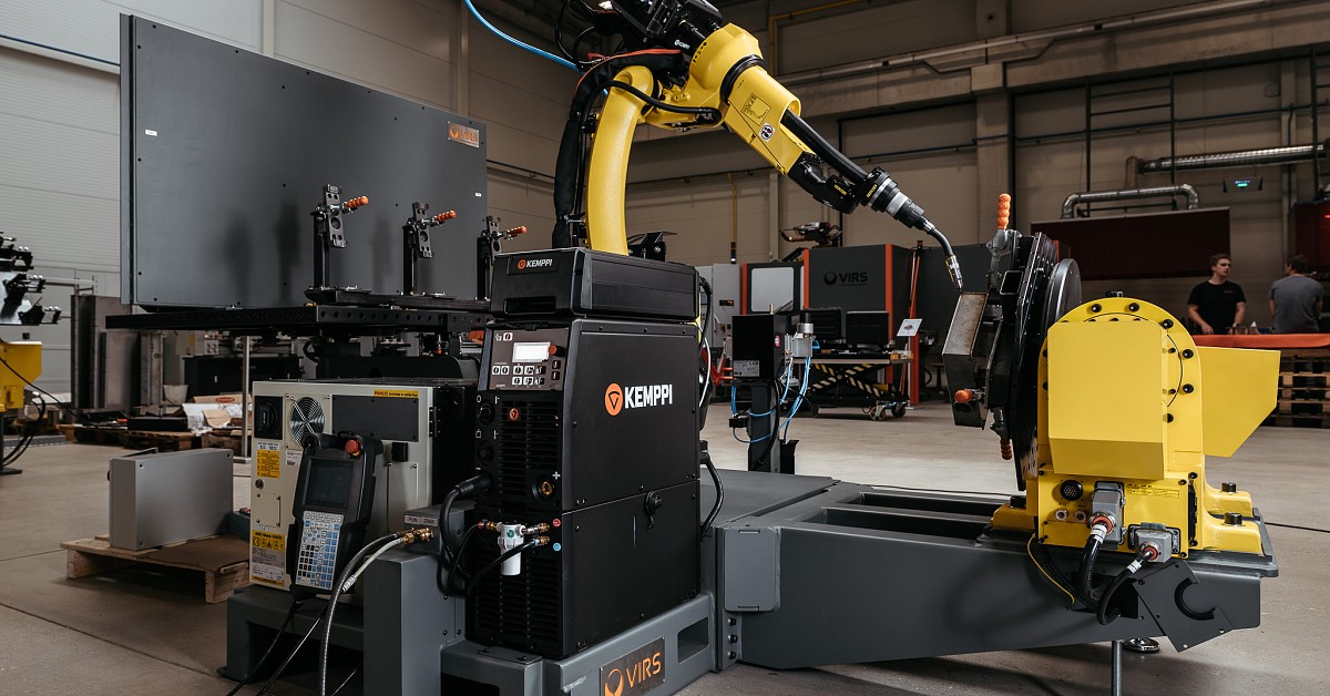 Robot welding cell components | VIRS d.o.o.